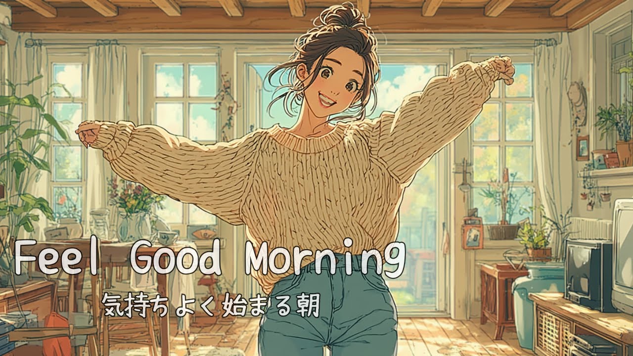 【洋楽】朝の時間を気持ちよく始めたい方へ｜Feel Good Morning｜家事・朝活にちょうどいいBGM