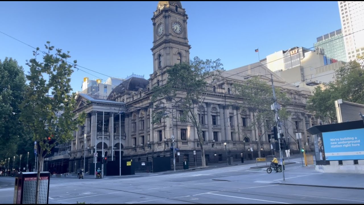 Swanston Street Melbourne[4K]