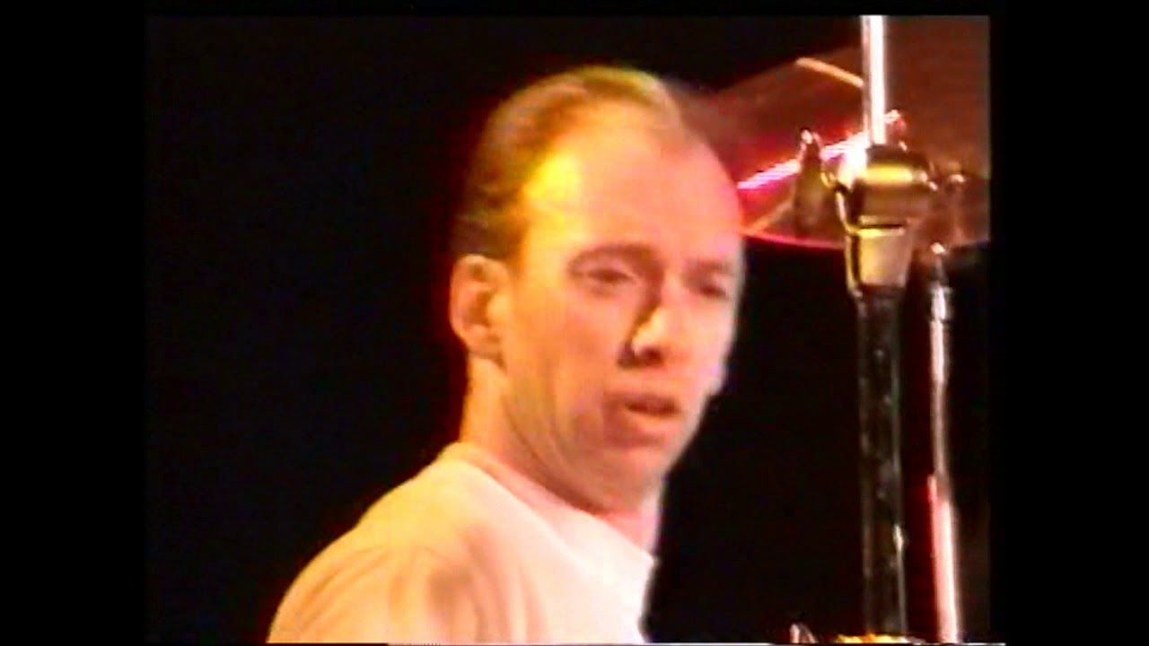 Status Quo Matthew Letley drumclinic in Holland