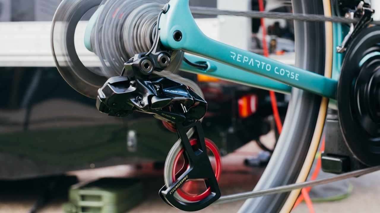 Installation of CyclingCeramic OSPW for Shimano