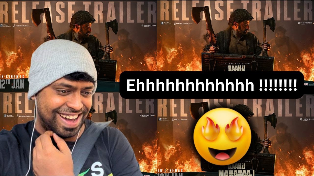 Daaku Maharaaj Release Trailer Reaction | NBK, Pragya | M.O.U | Mr Earphones