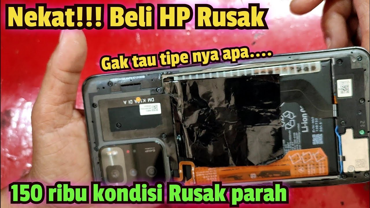 NEKAT!!! BELI HP MISTERIUS RUSAK PULA