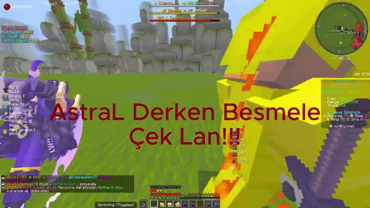 Dingillere Şamar #mc4fun #AstraLClan