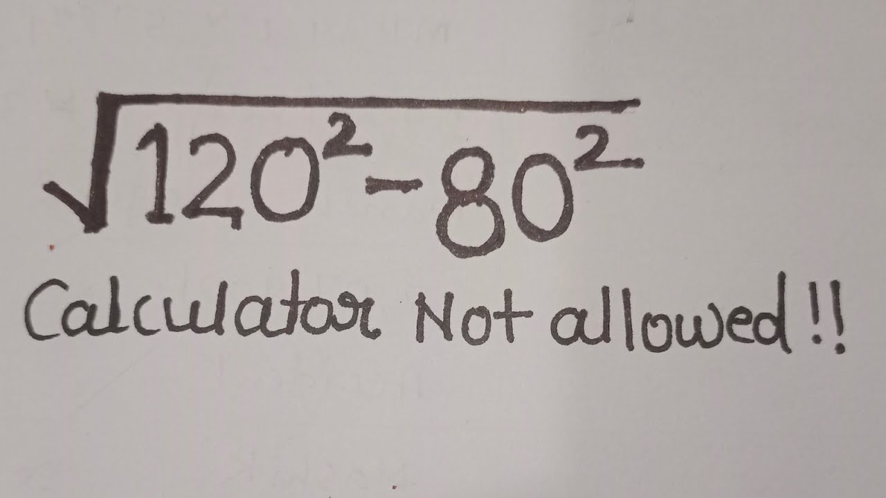 Nice Algebra Problem | CAN YOU SOLVE THIS SQUARE ROOT ?? #mamtamaam