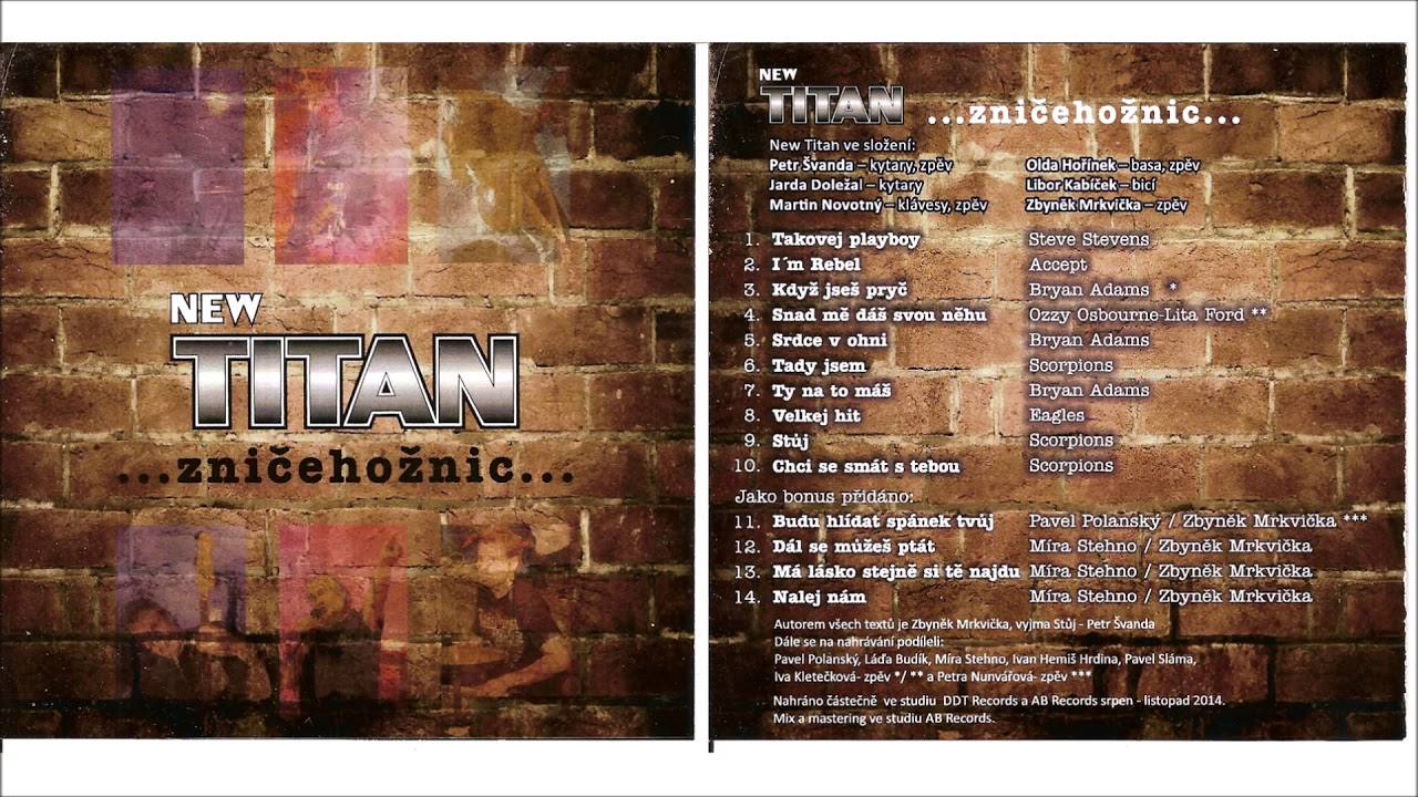 NEW TITAN - Zničehožnic...(2014)full album