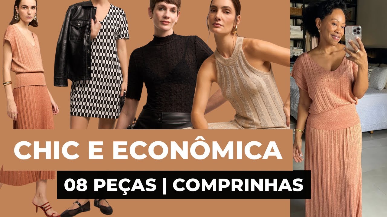CHIC E ECONOMICA | COMPRINHAS QUE VALEM A PENA.