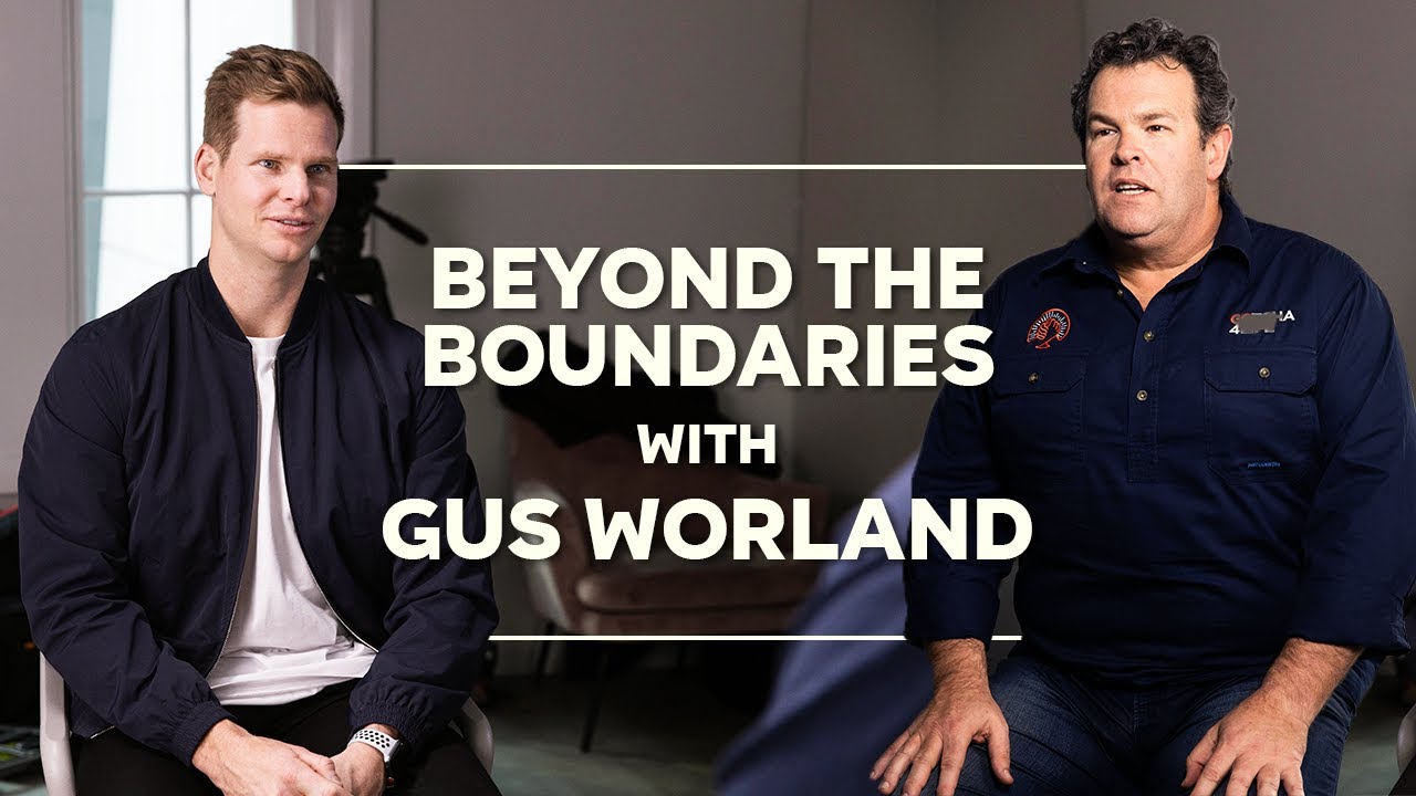 Beyond the Boundaries with Gus Worland | Steve Smith Cricket Academy