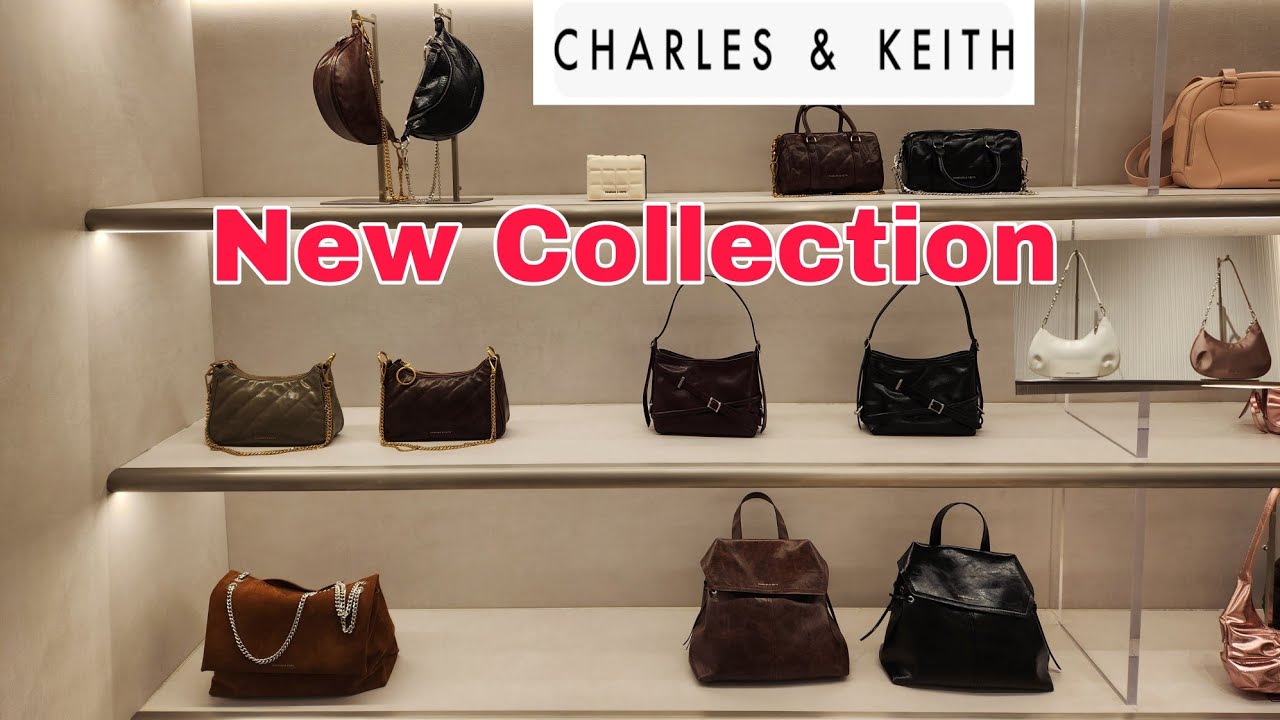 Новая коллекция сумок и обуви Charles and Keith осень-зима 2025 октябрь