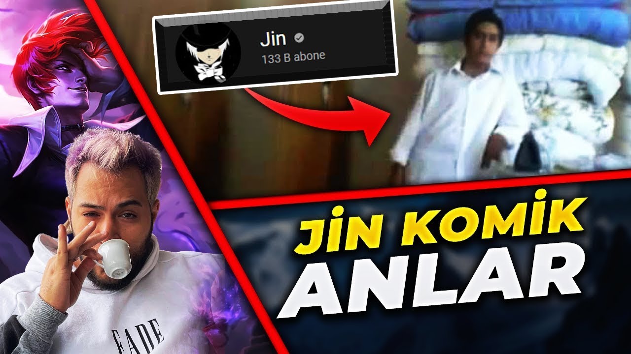 JİN İFŞA KOMİK ANLAR | GAMEPLAY VS MONTAGE  | Mobile Legends