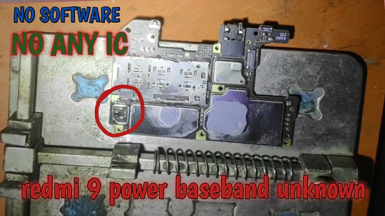 redmi 9 power baseband unknown fix ?