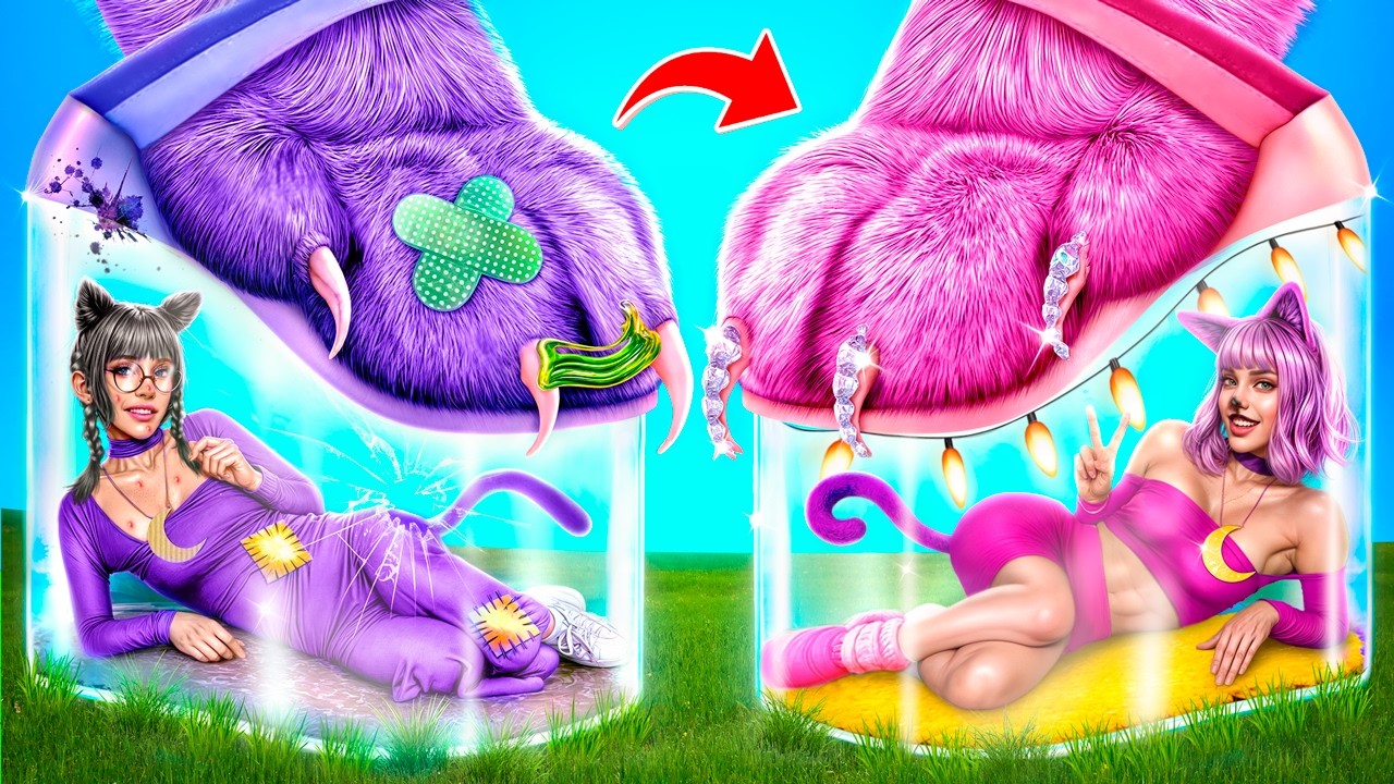 Мы построили секретный домик для Catnap! Poppy Playtime 3 в реальной жизни!