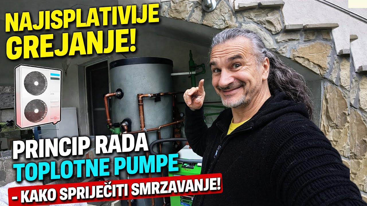 NAJJEFTINIJE GRIJANJE - Toplotna pumpa i način na koji radi