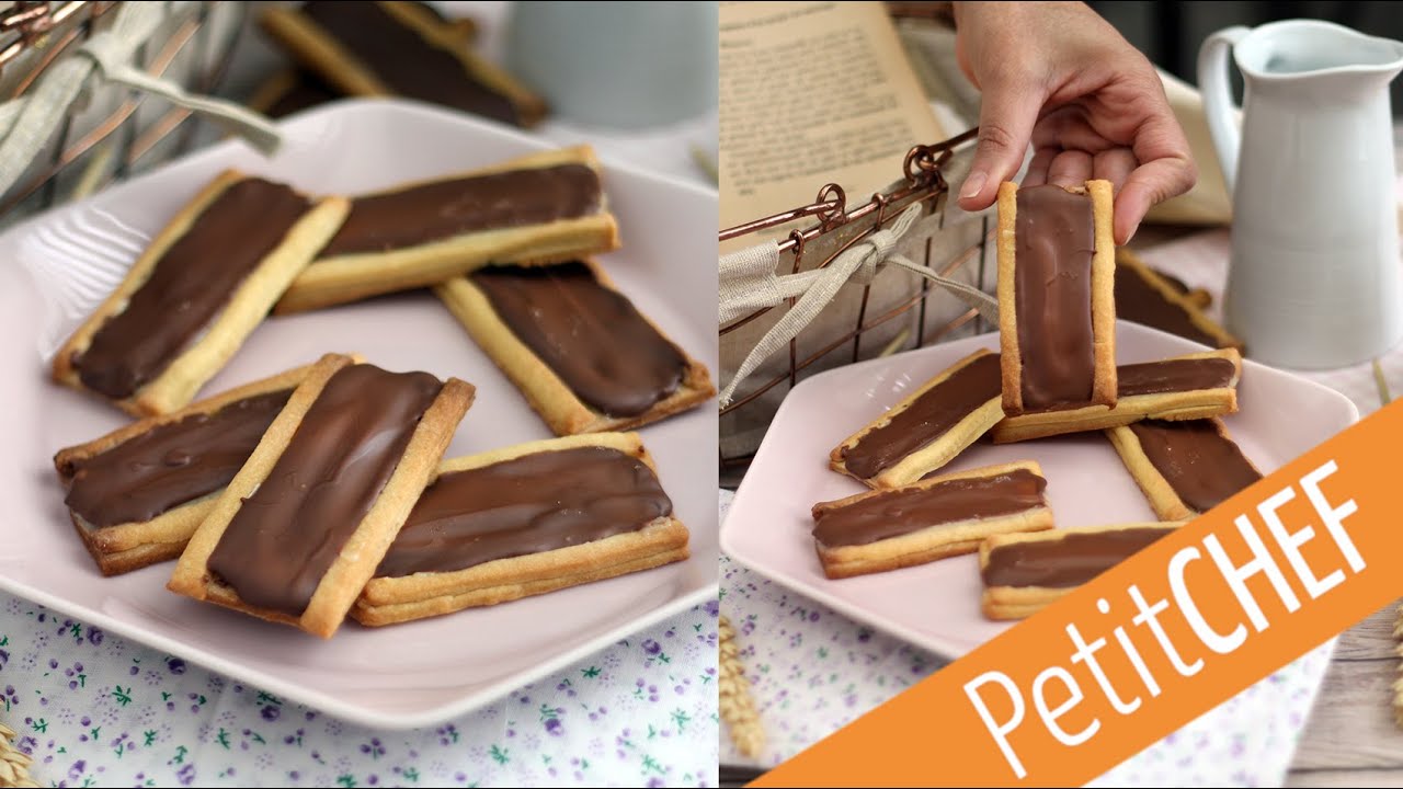 Biscoito twix (caramelo e chocolate ao leite)