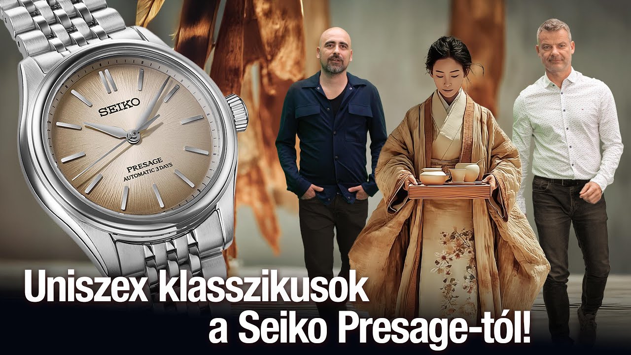 Uniszex klasszikusok a Seiko Presage-tól! Seiko Boutique TV S05E46