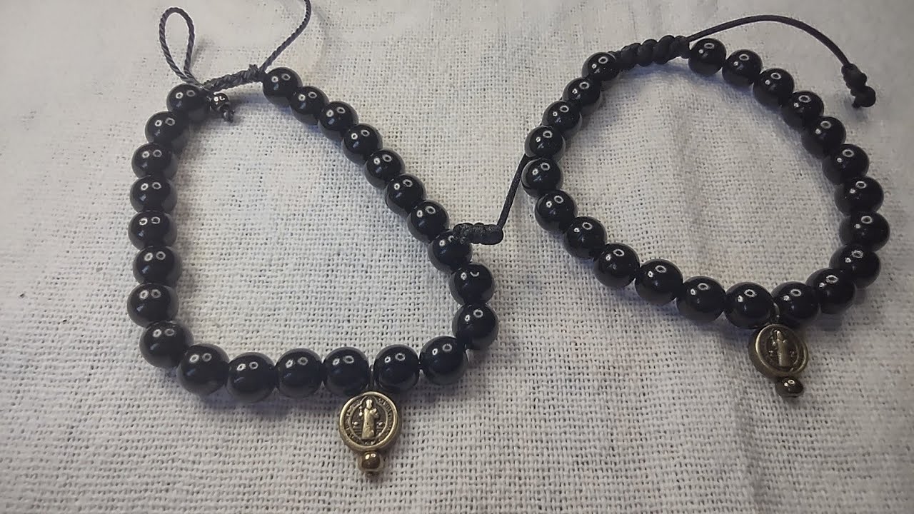 Como Fazer pulseira masculina rápido e fácil. #comofazer #catolicos #facavocemesmo #pulseiras