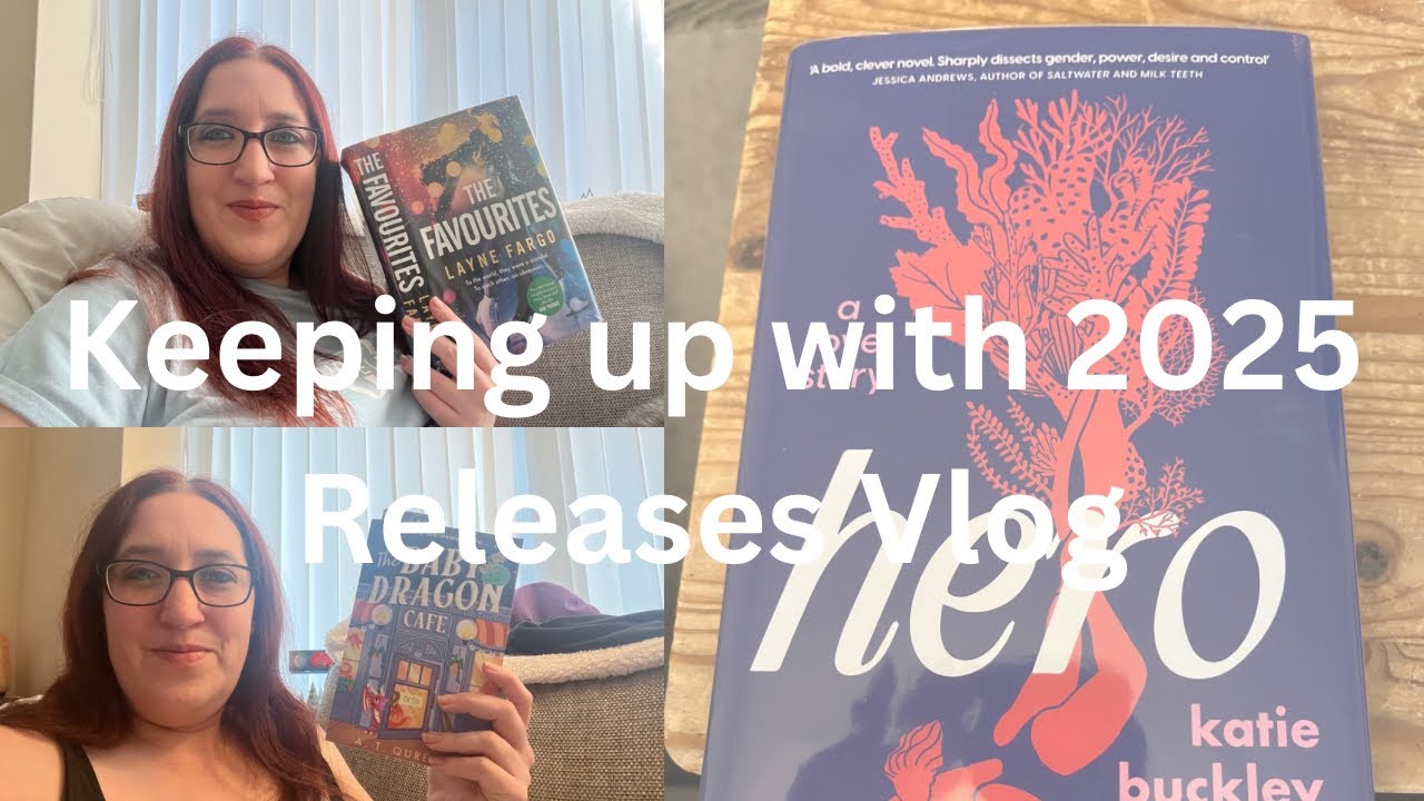 Keeping up with 2025 releases - Reading vlog, episode 1