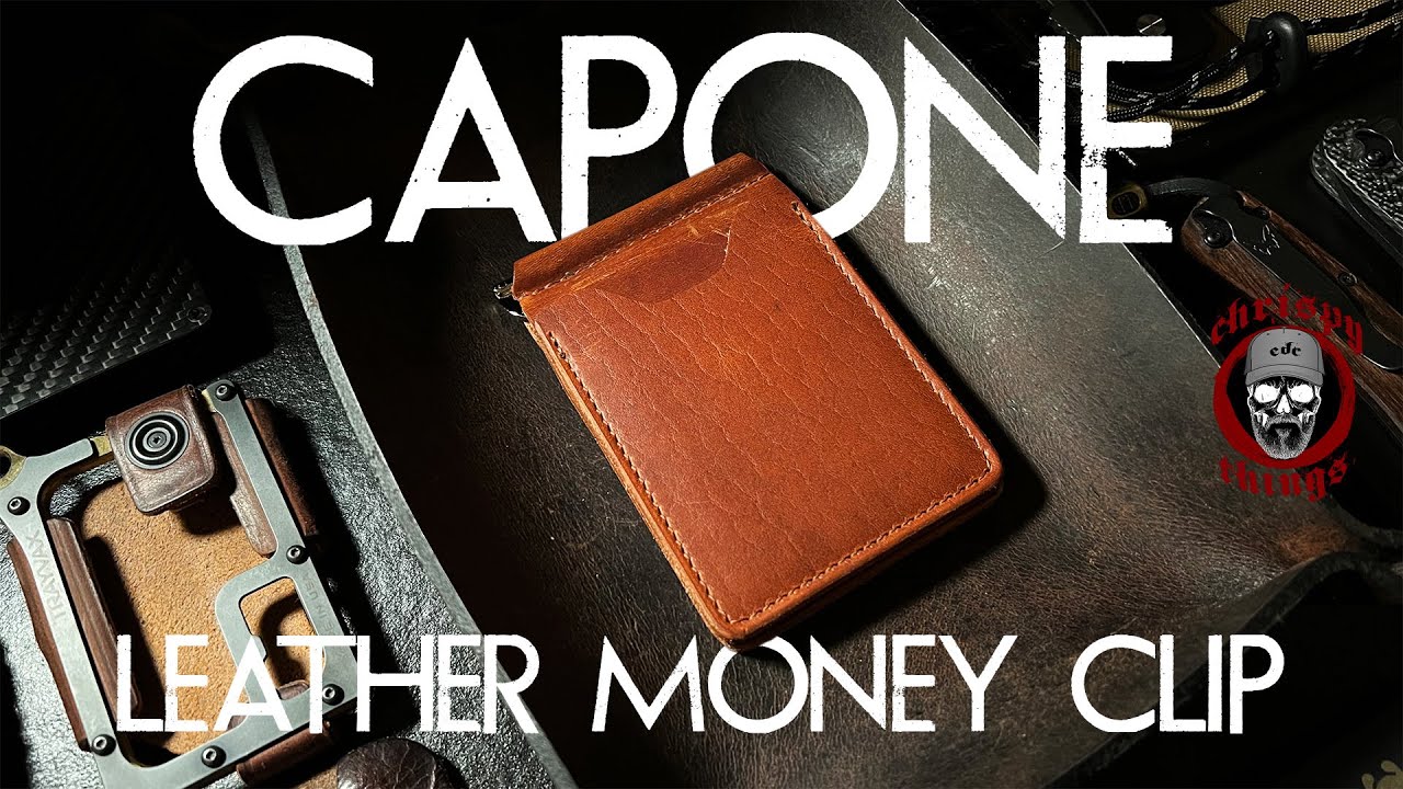 This money clip is on another level | Ashland Leather: Capone Leather Money Clip!