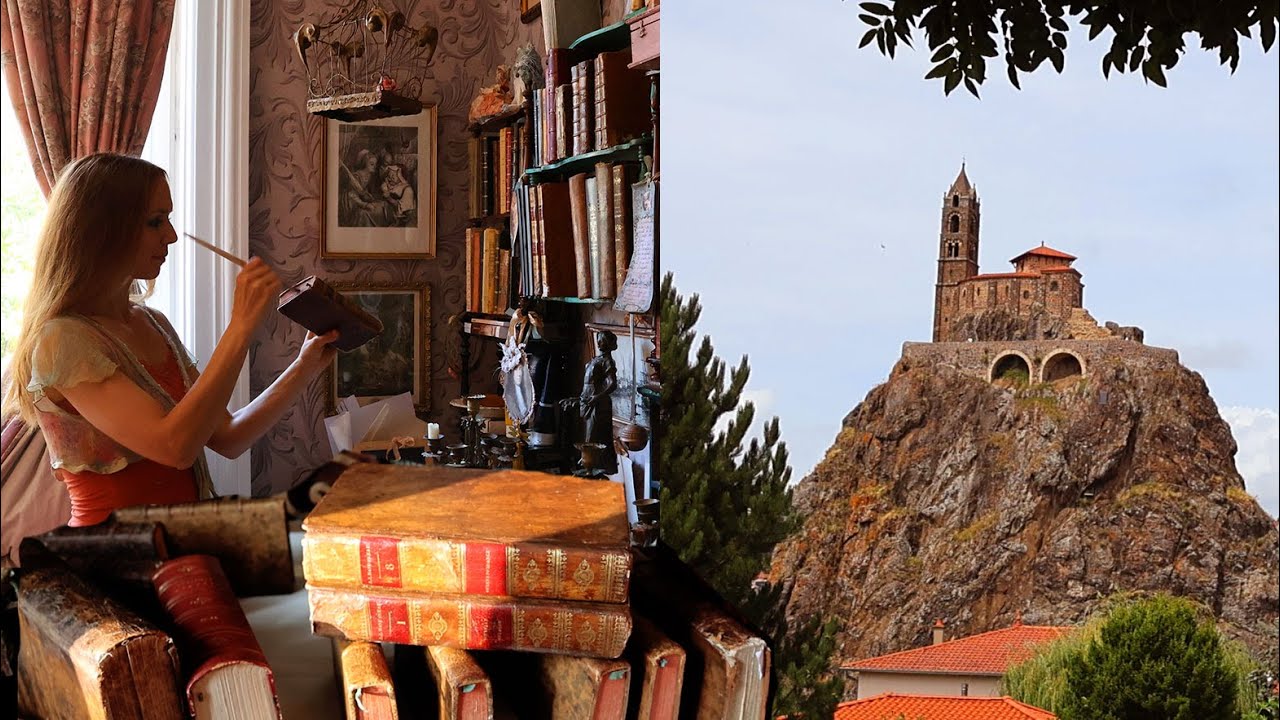 SUMMER VLOG, Brocante, the strangest french town, Taking Care of my Home + restoring Antique books