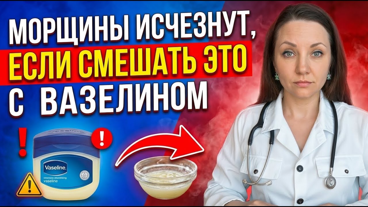 СЕКРЕТ КРАСОТЫ БЕЗ ОПЕРАЦИЙ: ВАЗЕЛИН + ЭТО — И КОЖА ВЫГЛЯДИТ ГЛАДКОЙ И УХОЖЕННОЙ УЖЕ ЧЕРЕЗ 3 МЕСЯЦА!