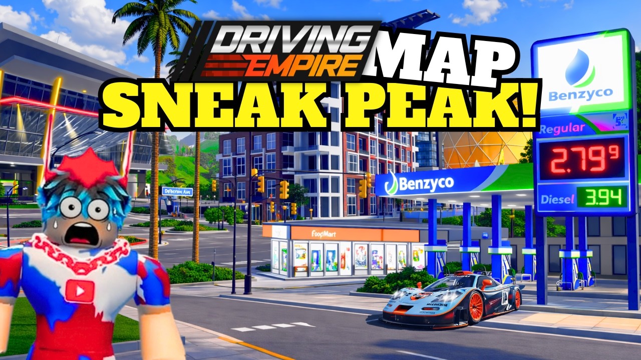 В Driving Empire появится реалистичная автозаправочная станция и пункт заправки!
