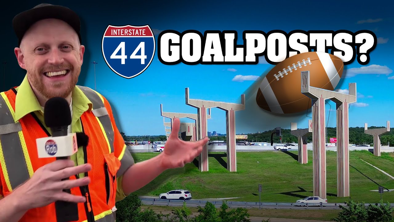 50-футовые ворота Талсы 🏈 Исправьте катастрофу клеверного листа