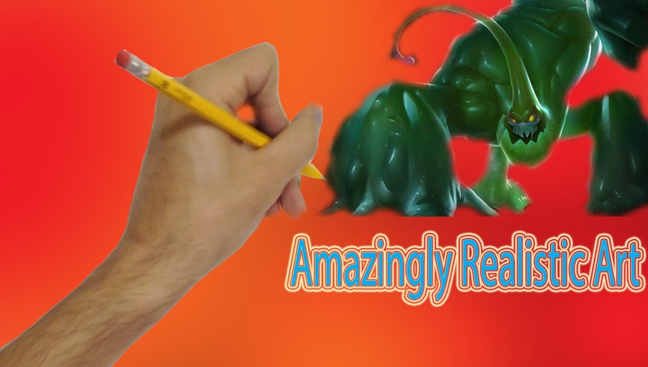 Not-So Amazingly Realistic Art - Zac - League of Legends
