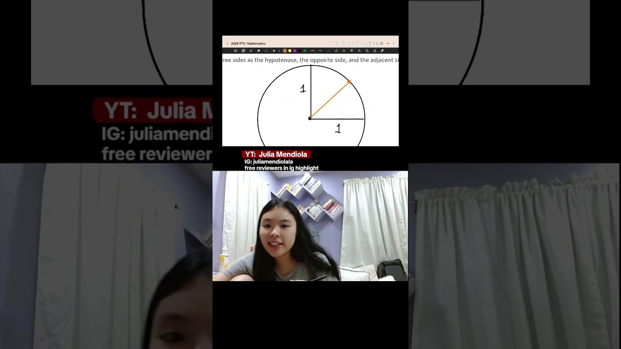 UPCAT 2025 Review # 31 (Trigonometry Intro)
