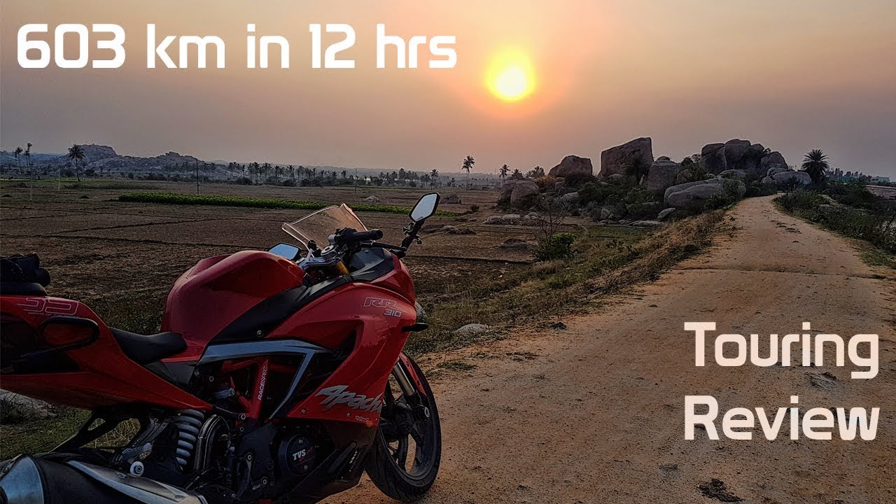 APACHE RR 310 Touring Review  ||  603 km in 12 hrs