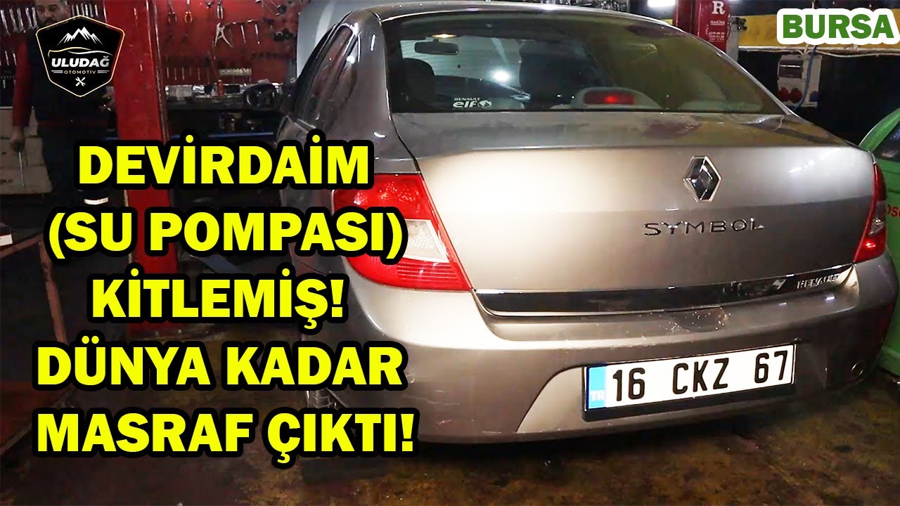 DEVİRDAİM YÜZÜNDEN PİSTON SÜBAP KIRMIŞ (Renault Clio Symbol 1.5 Motor Silindir Kapak Conta Değişimi)