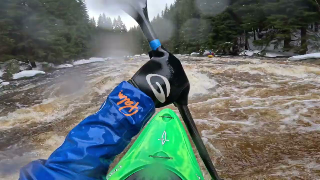 Czech creek Upper Jizera on Dagger Indra 
