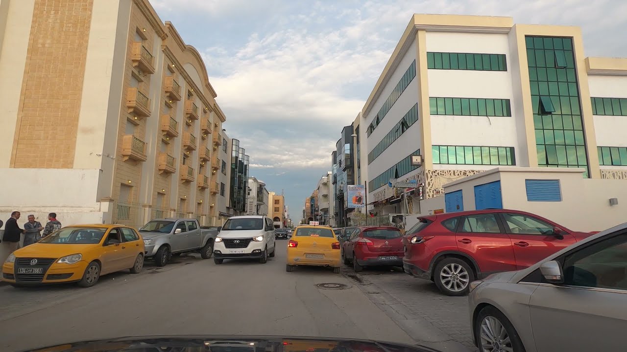 Lac I (1), Tunisia 🇹🇳 4K || شوارع ضفاف البحيرة