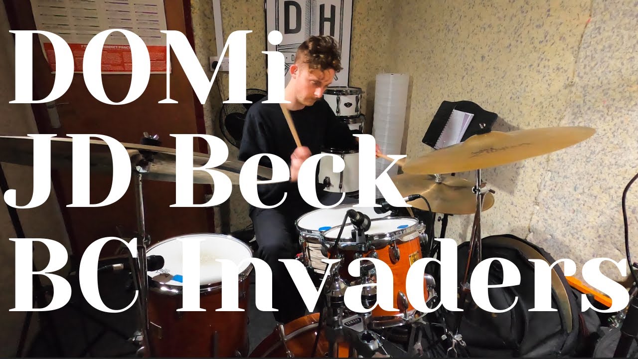 DOMi & JD Beck - BC Invaders - Quintuplet Outro Groove / Beat Breakdown / Drum Lesson