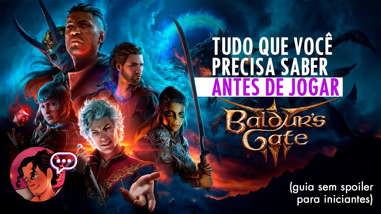TUDO QUE VOCÊ PRECISA SABER ANTES DE JOGAR BALDUR'S GATE 3 (guia para iniciantes)
