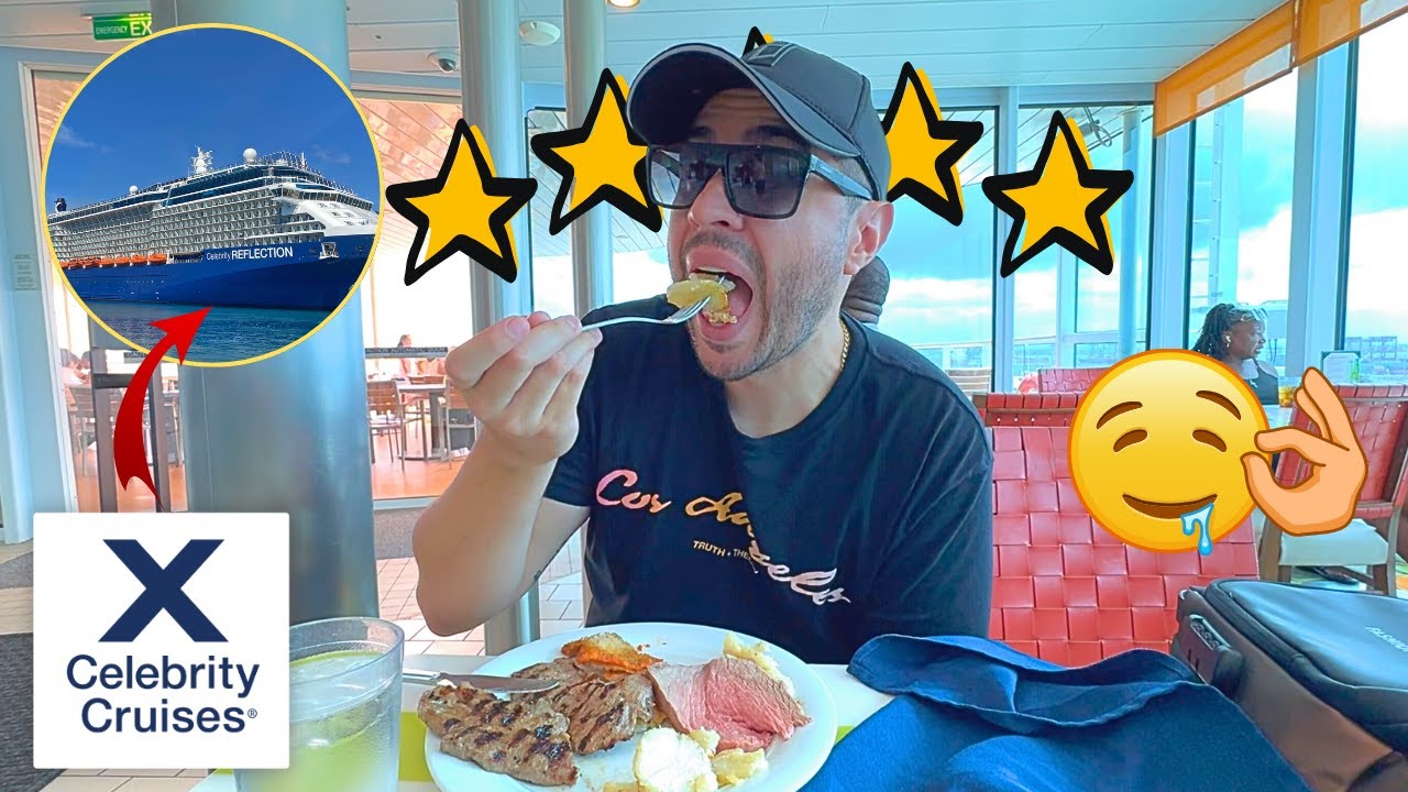 Cómo es la comida en el Celebrity REFLECTION? (Probamos TODO)