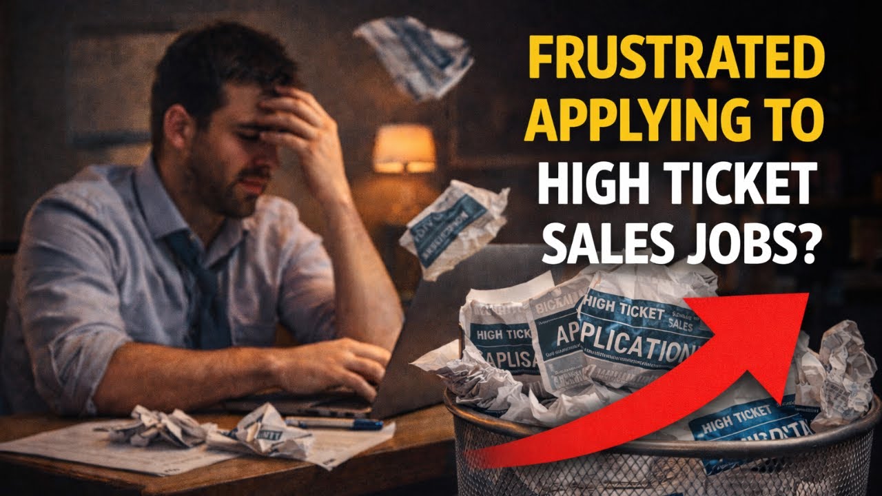 Frustrated by High Ticket Sales? Do this