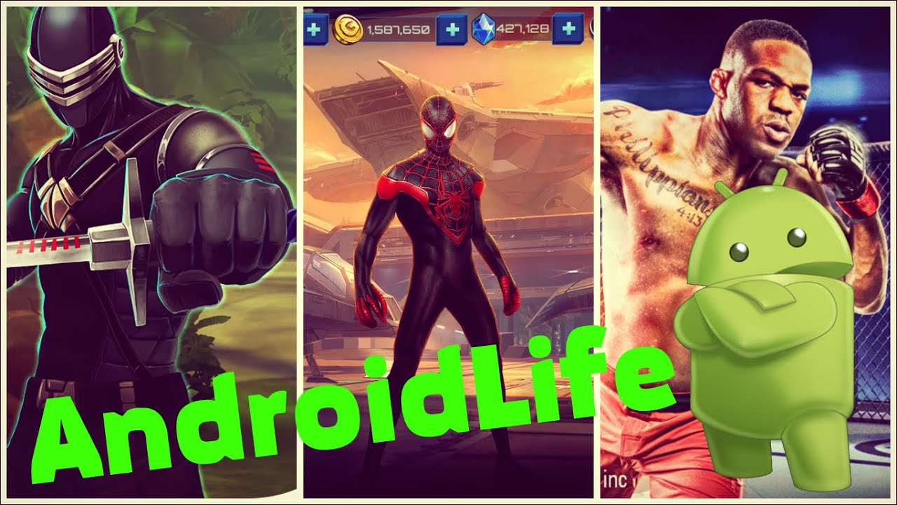 AndroidLife - G.I.Joe Strike,Marvel: Future Fight,EA SPORTS UFC