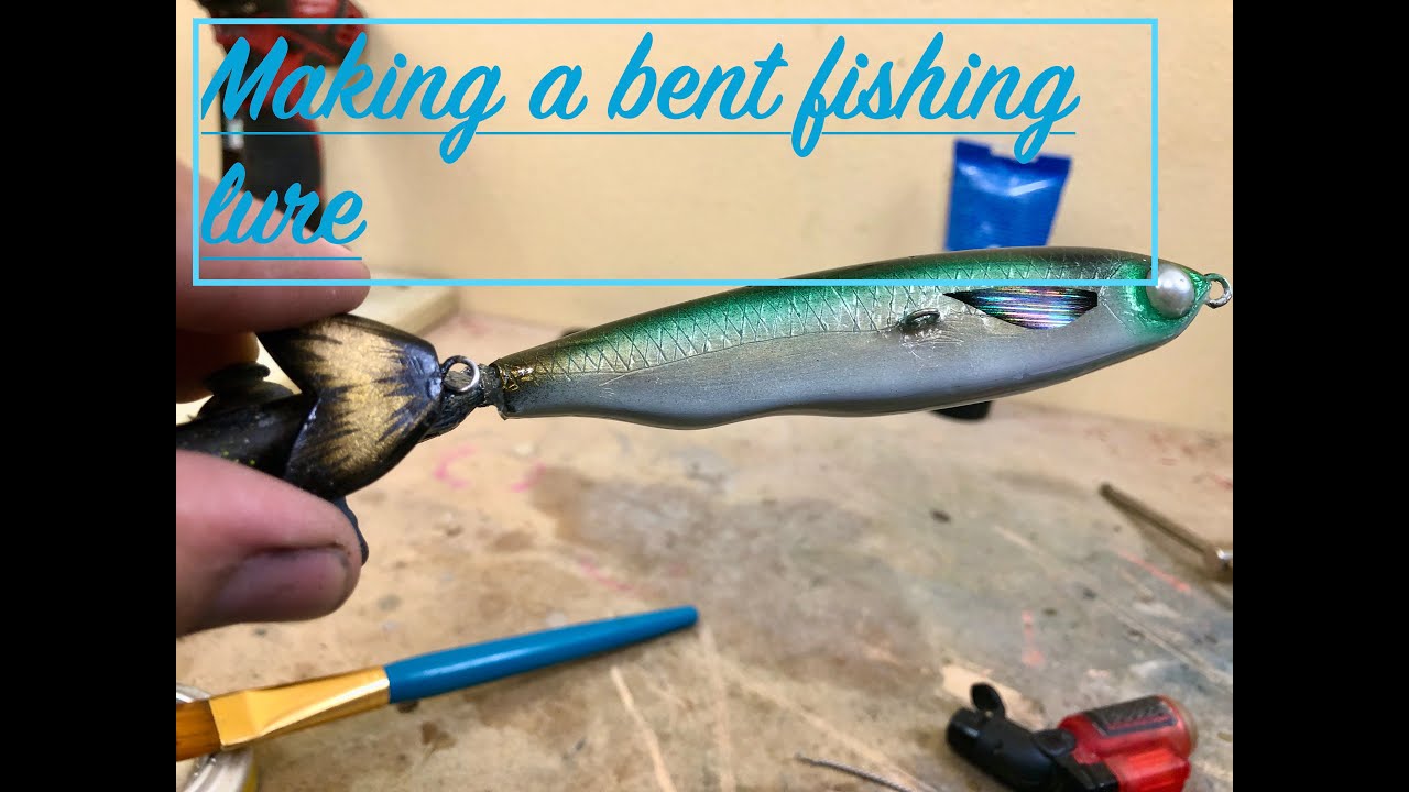 Making a bent minnow stick bait