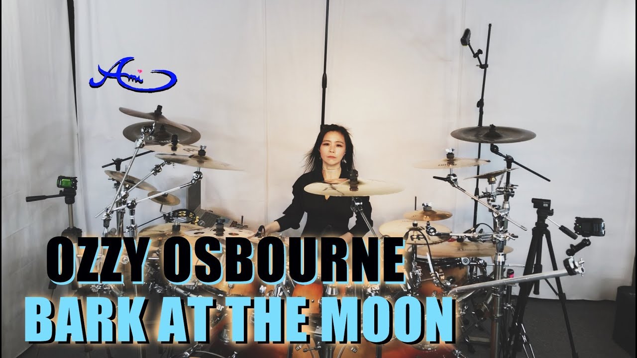 Ozzy Osbourne - Bark at the Moon drum cover by Ami Kim (#74)