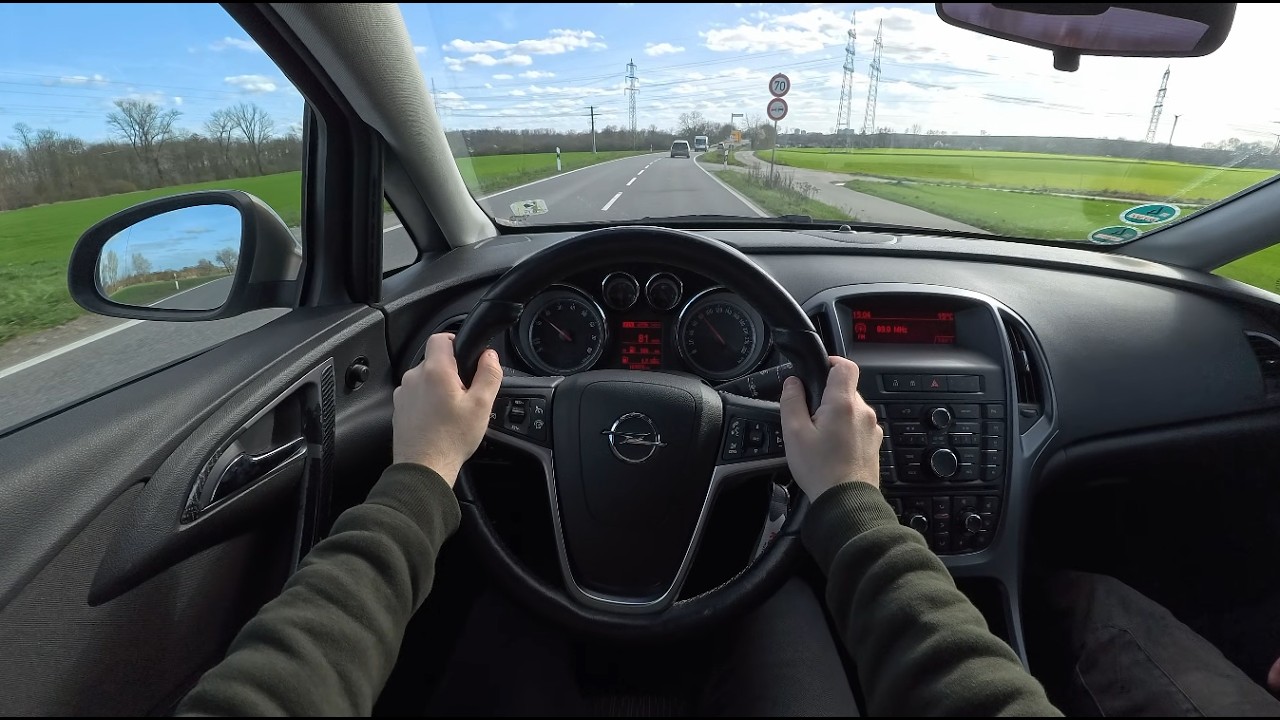 2012 Opel Astra J with 164.000km (1.4 Turbo | 140 hp) - POV Drive