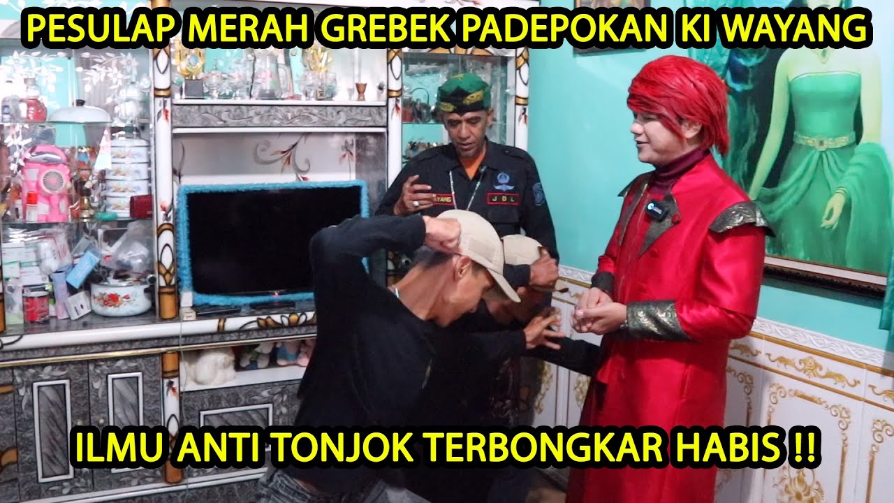 GREBEK PADEPOKAN KI WAYANG ‼️ PEMBODOHAN ILMU ANTI TONJOK TERBONGKAR HABIS - ILMU MERAH