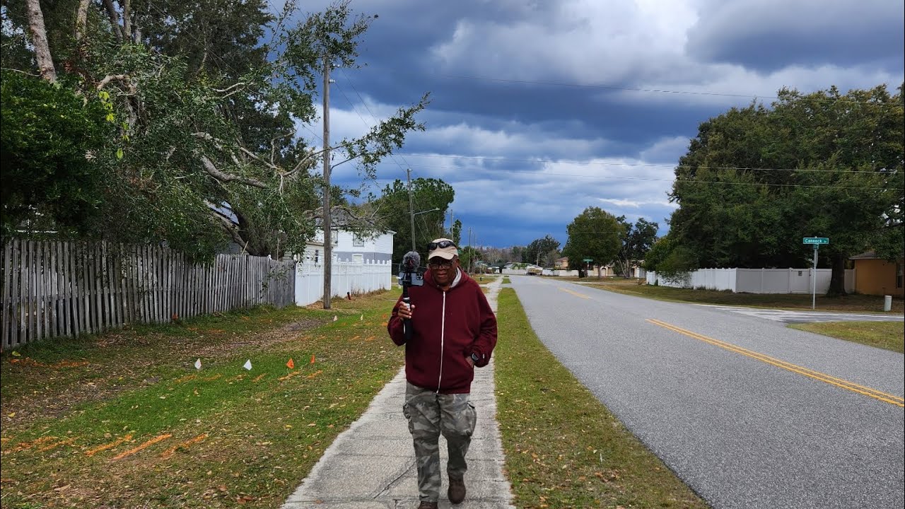 WOW GOT CAUGHT UP IN HEAVY WIND AND RAIN ON MY WALKING !!! 2026 #871