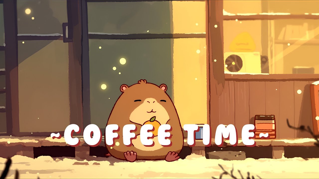 [Full Hour] Capybara Lofi Radio | Calm Music for Focus & Study 🦫 🌿 ☕