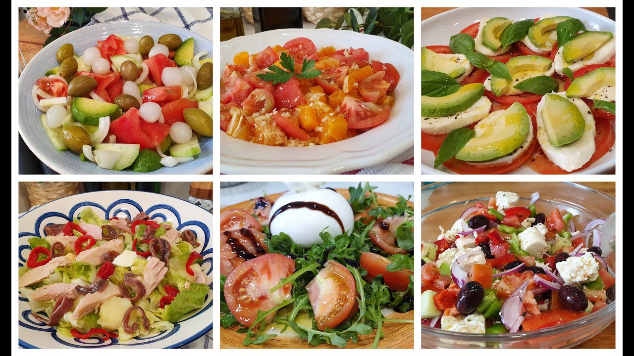 6 ensaladas frescas y saludables - LAS RECETAS DEL VERANO