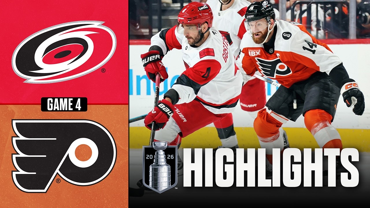 Hurricanes vs. Flyers | NHL Playoff Highlights | Game 4 | May 9, 2026