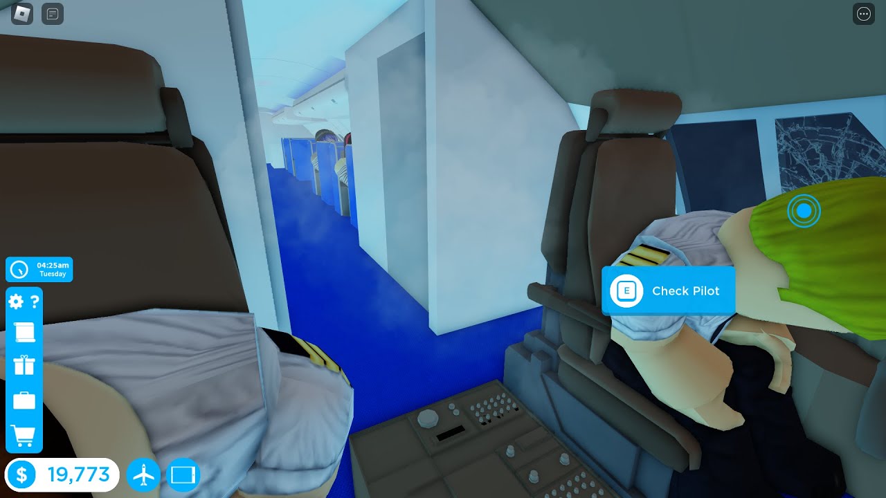 Roblox Cabin Crew Simulator - Boeing 747 Unconscious Pilots