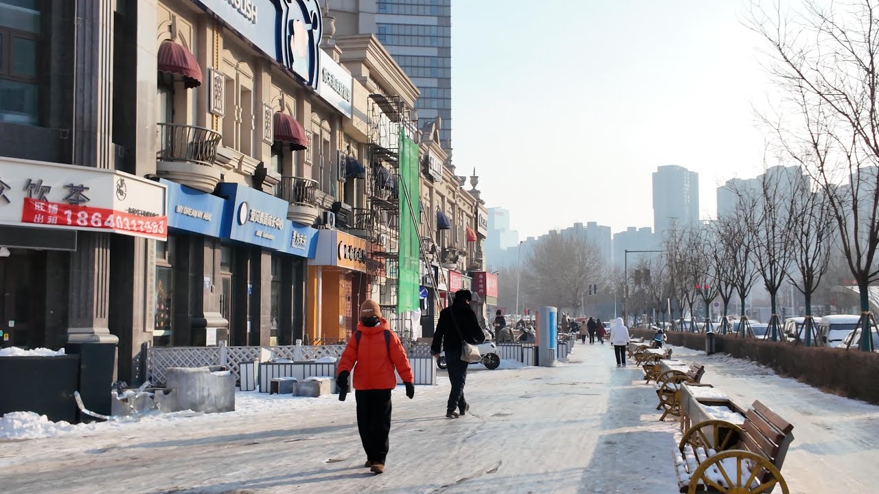 Прогулка по Tiantan South Street (天坛南街), Шэньян 🇨🇳 | Повседневная жизнь & Атмосфера города