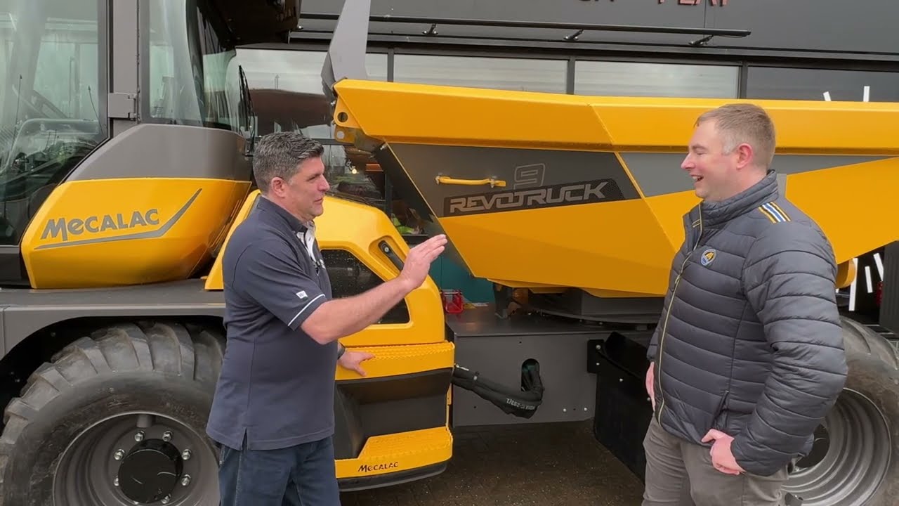 Revotruck from Mecalac powered by Perkins Engines is now available in a 9 or 6 tonne load capacity