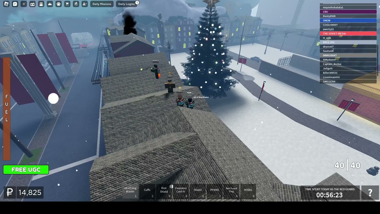 Guarding a Major General, then 2 Secretariats as a Red Guard ( Roblox Military SImulator)
