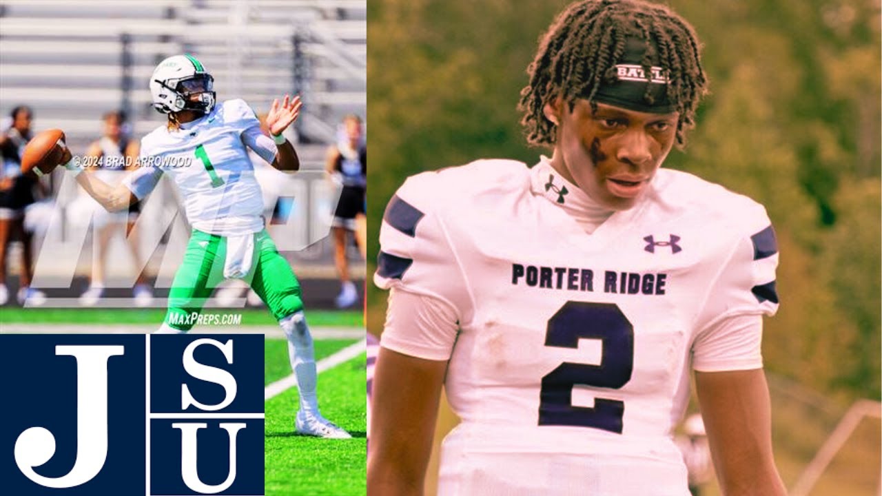The QB Of The Future For Jackson State!! Jared Lockhart Highlights