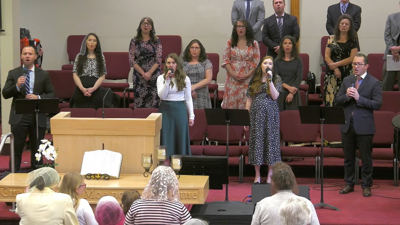 "Пройдут года и постепенно" общее пение Russian Christian Church Worship Music